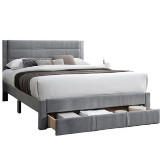 Contemporary Bed With Storage Drawer
