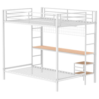 Barham - Workstation Bunk Bed With Integrated Desk