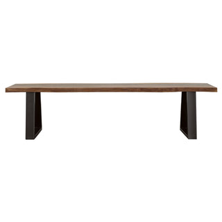 Wobegon - Rectangular Dining Bench - Gray