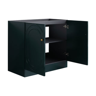 Modern Freestanding Bathroom Vanity With Soft Close Cabinet Doors