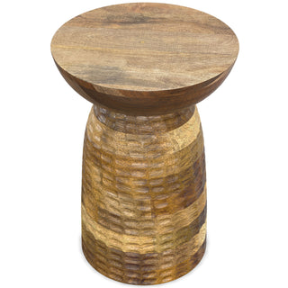 Boyd - Handcrafted Wooden Accent Table