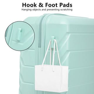 3 Pieces Set 20" / 24" / 28" Spinner Wheel Luggage With Combination Lock