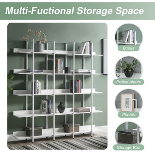 Vintage Industrial 5 Tier Bookcase