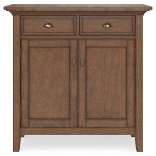 Redmond - Entryway Cabinet With Adjustable Shelves And Drawers - Brown