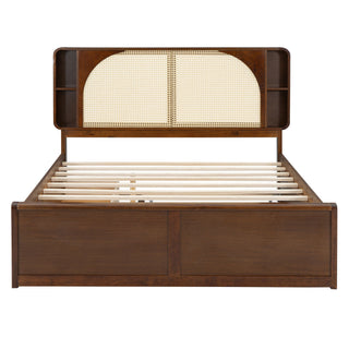 Headboard Bed With 2 Drawers And Trundle