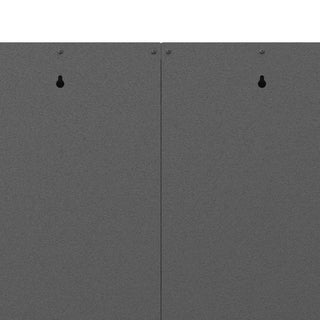 Metal Wall Mounted Tool Storage Cabinet With 2 Locking Doors, Adjustable Shelf, And Drawer