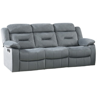 Contemporary Living Room Set With Pillow Arms And Headrest Support