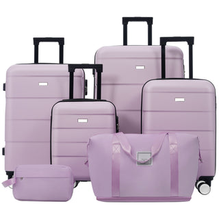 Hardshell Luggage Set 6 Piece With Duffel & Toiletry Bag