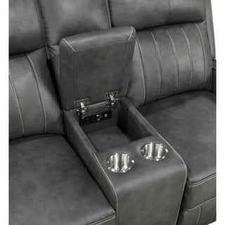 Mckinley - 3 Piece Reclining Sofa Set - Gray