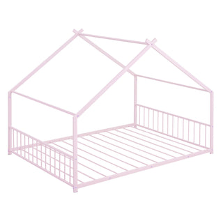 Metal House Bed