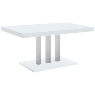 Creston - Rectangular Dining Table - White