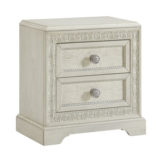 Romilly - Nightstand With USB - White