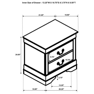 Bedroom Set With Curved Details