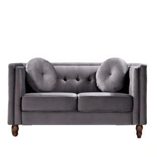 Chesterfield Loveseat 2 Seater Couch For Living Room