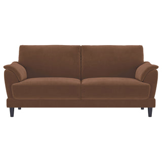 Dania - Sofa With Tufted Arms - Rust