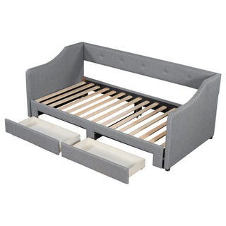 Upholstered Daybed With 2 Drawers