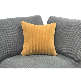 Custom Configuration Modular Sectional & Toss Pillows