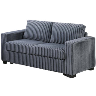 Modern Style 2 Piece Sofa Set With Cup Holders & Charging Port