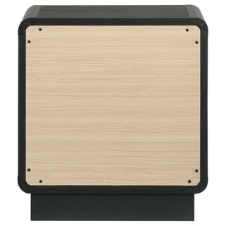 Burton - 2 Drawer Nightstand - Black