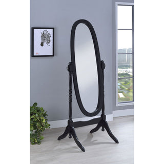 Dunne - Cheval Mirror With Oval Frame