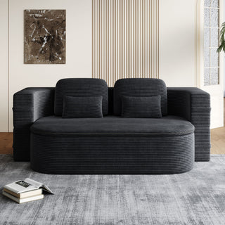2 In 1 Foldable Sofa Bed With Multi Functional Blanket