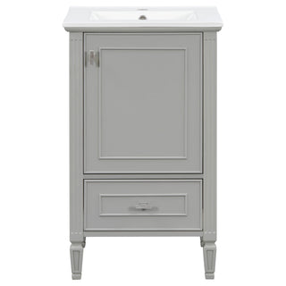 Retro Bathroom Vanity With Sink