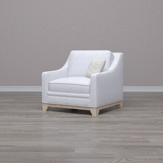 Lounge Chair With Casual Accent - Gray