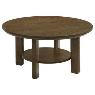 Crispin - 2 Piece Coffee Table Set With Open Shelves