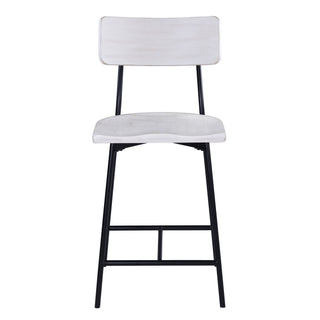Badin - Counter Stool - White Washed