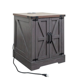 Nightstand With Adjustable Shelf