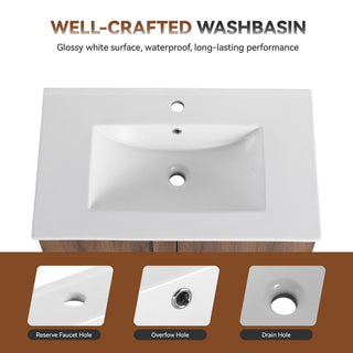 Floating Bathroom Vanity With Sink Combo