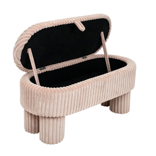 Modern Storage Ottoman Bench For Living Room