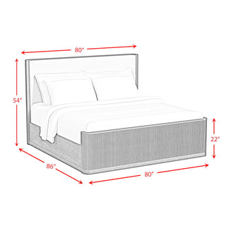 Sylvie - Bedroom Set With Upholstered Bed