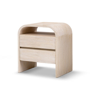 Dune - Side Table - White Washed