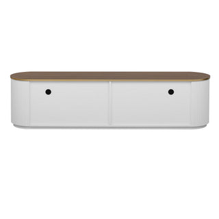 Modern Minimalist TV Stand For TVs Up To 80" With 3 Drawers And 1 Shelf