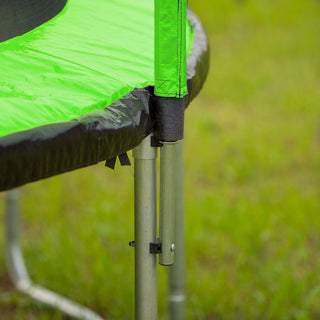 16Ft Trampoline With Basketball Hoop Pump And Ladder (Inner Safety Enclosure) With Soccer Goal