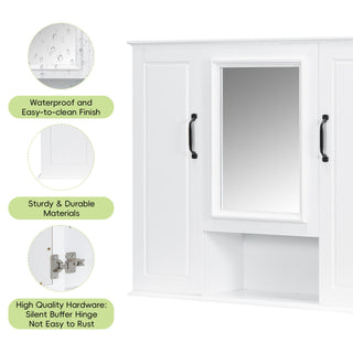 Modern Wall Mounted Medicine Cabinet With Mirror