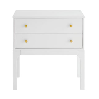 Alonso - 2 Drawer Nightstand - White