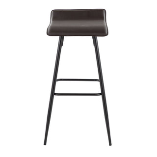 Ale - Contemporary Fixed-Height Bar Stool (Set of 2)