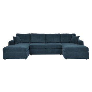 3 Piece Double Chaise Sectional Sofa