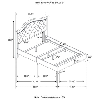 Copper - Wingback Bed