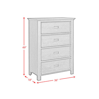 Hampton Kids - 4-Drawer Chest