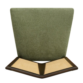 Mid Century Rattan Dining Chair Without Arms Set