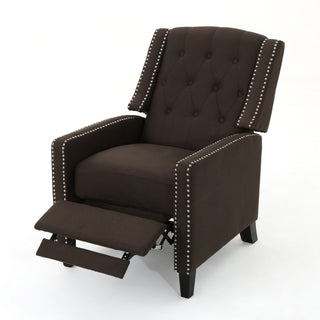 Classic Fabric Push Back Chair