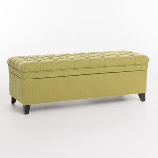 Juliana - Storage Ottoman With Birch Legs