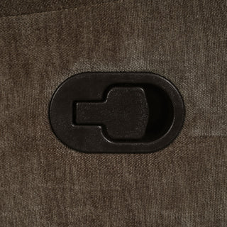 Upholstered Manual Recliner Chair With 3 Adjustable Backrest Positions