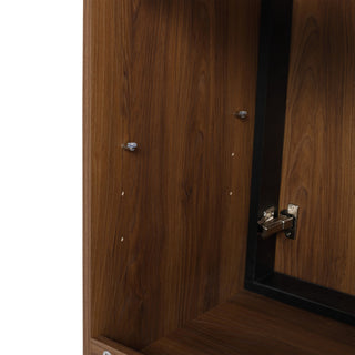 Modern Bathroom Vanity Storage Cabinet With Soft Closing Doors And Engineered Wood Construction