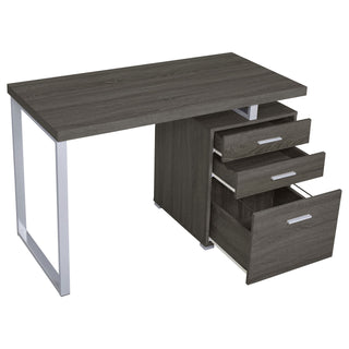 3 Drawer Reversible Office Desk