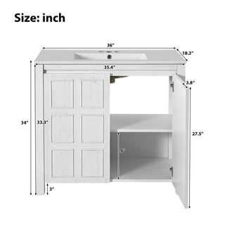 Bathroom Vanity Organizer With Sink, Combo Cabinet Set, Bathroom Storage Cabinet