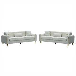2 Piece Sofa 3 Seater Sofas Set